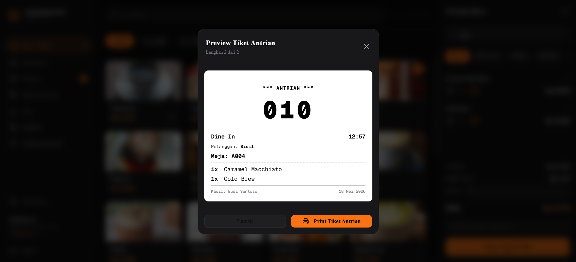 POS Cashier — Aplikasi Kasir