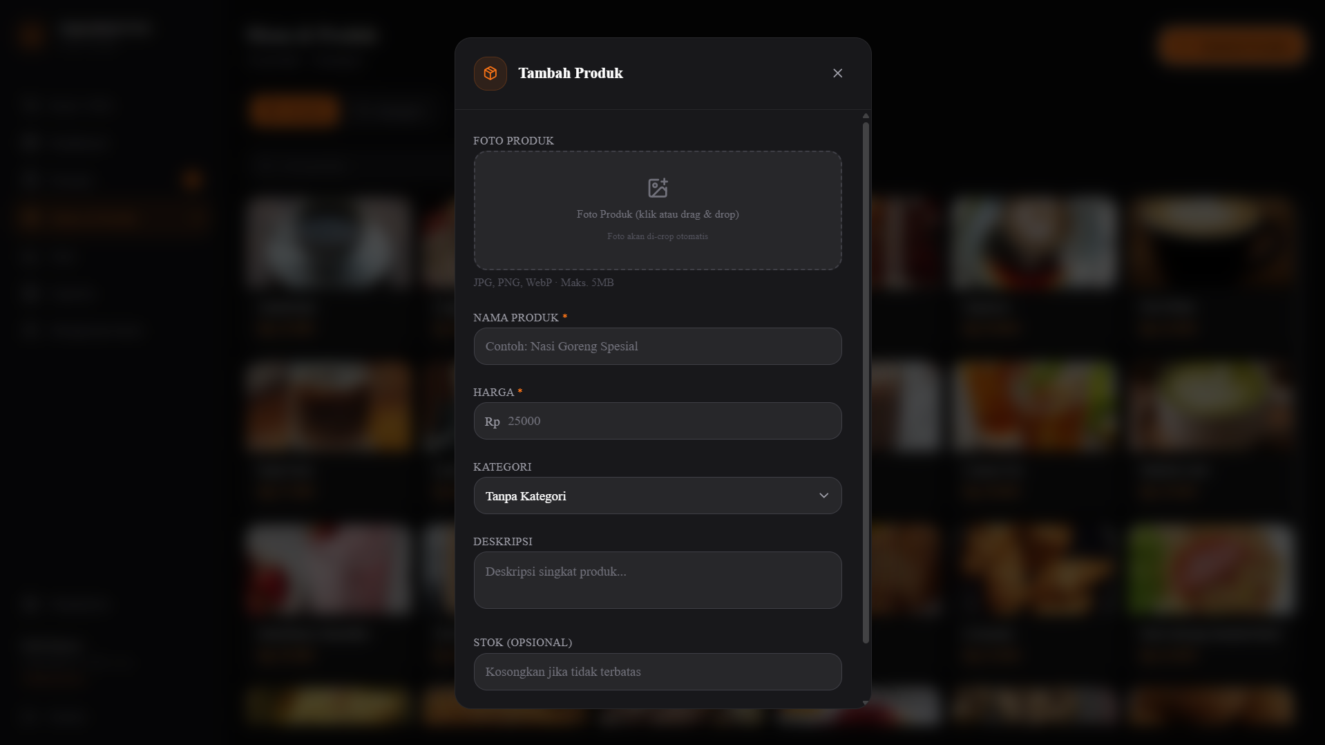 POS Cashier — Aplikasi Kasir